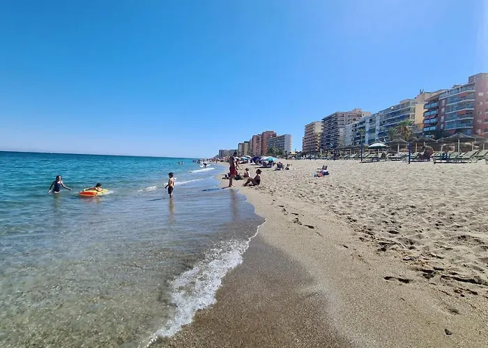 1º Linea De Playa En Pleno Centro De 아파트 푸엔히롤라